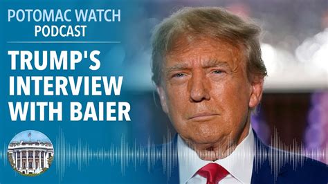 youtube bret baier interview with trump